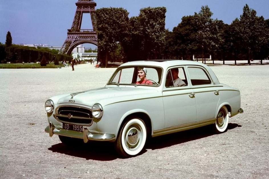 20 de Abril de 1955: Peugeot apresentou o 403 - Efemérides ...