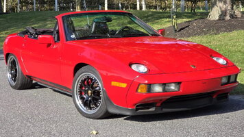 Porsche 928 Cabriolet convertido à venda