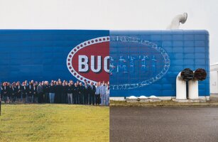Devastação no antigo estabelecimento Bugatti em Campogalliano