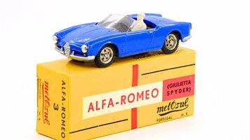 Miniaturas: Metosul Alfa Romeo Giulietta Spider