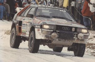 A fascinante história do Audi Quattro baseado em Range Rover construído para o Dakar