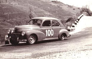 A Proeza de Munaron na Mille Miglia de 1953