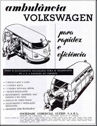 1964 Ambulância Volkswagen