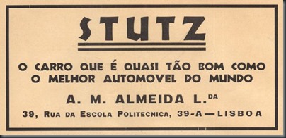 1928 Automóveis Stutz