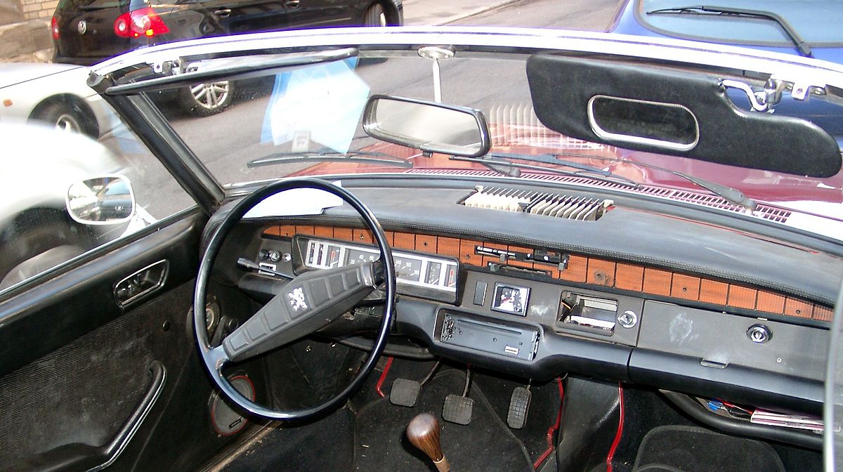 File:Peugeot 304 Cabrio dashboard 20080621.jpg - Wikimedia Commons